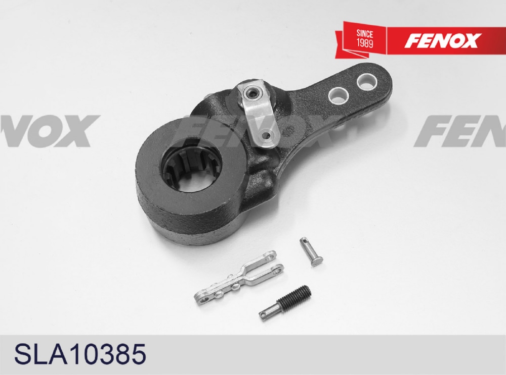 FENOX SLA10385 РЫЧАГ ТОРМОЗА РЕГУЛИРОВОЧНЫЙ прямой, передний и задний мост - правый. 10 зубьев, автомат ПАЗ 3205, 4