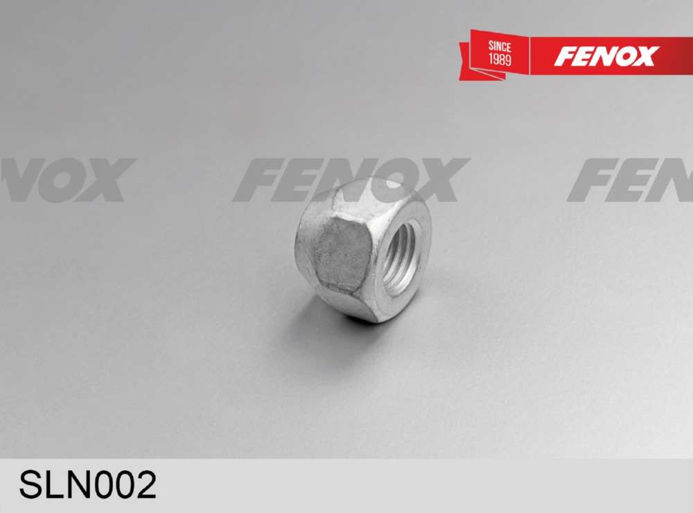 FENOX SLN002 КОЛЕСНАЯ ГАЙКА M12x1.5/S21/H16 - хром, сталь