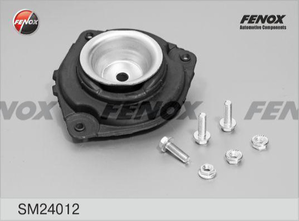 FENOX SM24012 Опора амортизаторной стойки Nissan Micra (K12E) 02-, Note (E11) 06-13, Tiida (C11) 07-, Renault Clio