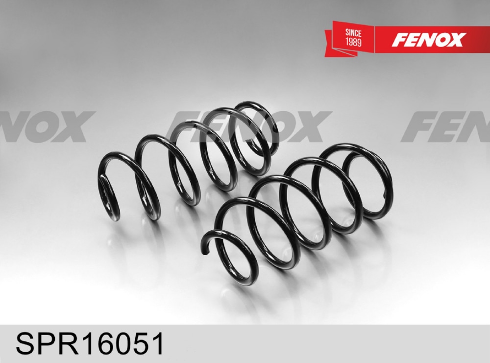 FENOX SPR16051 Пружина подвески | перед |