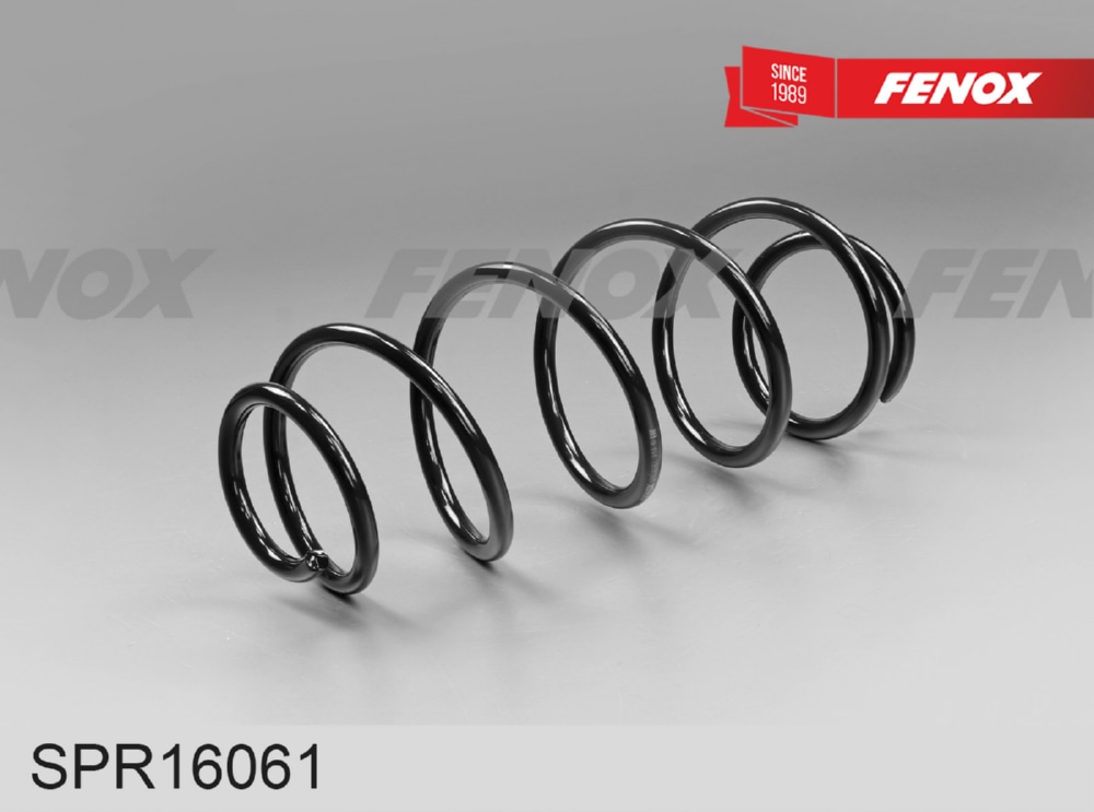 FENOX SPR16061 Пружина подвески CITROEN C4 09- пер.