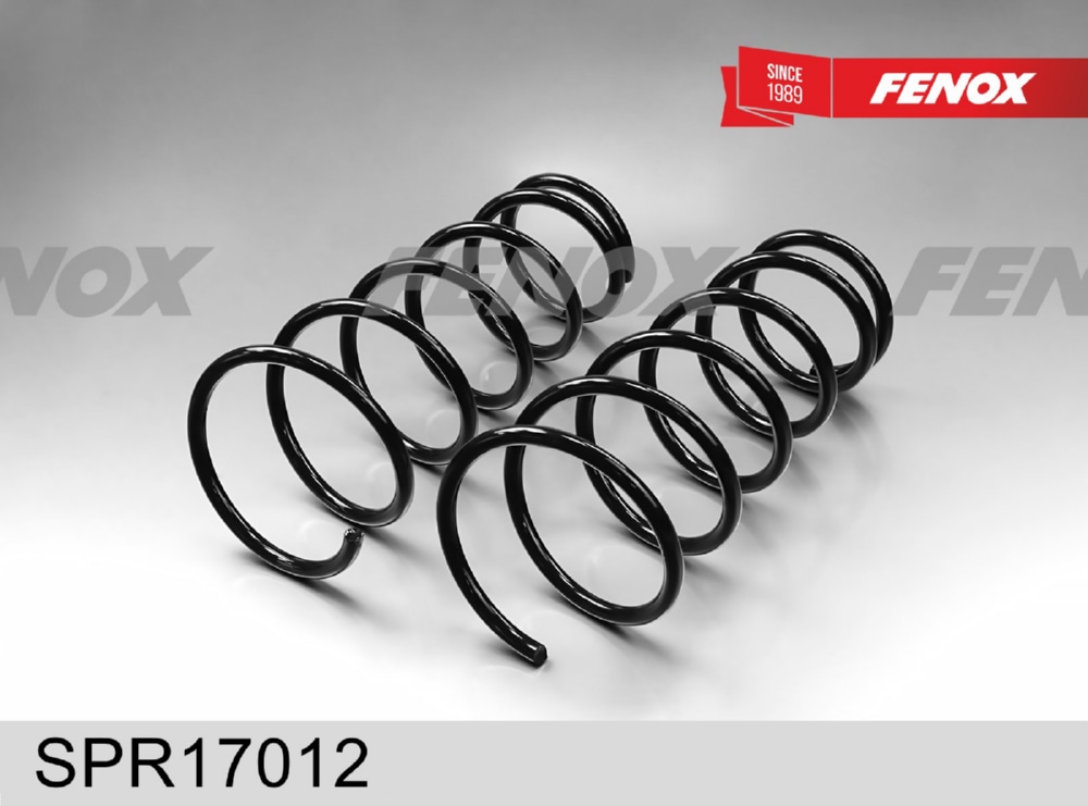 FENOX SPR17012 Пружина подвески | перед |