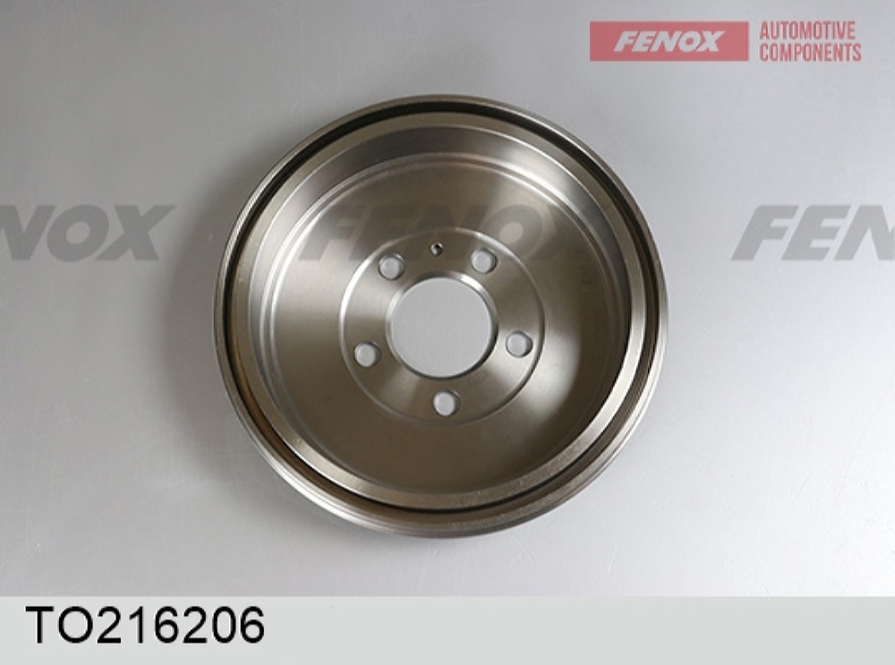 FENOX TO216206 Барабан тормозной | зад прав/лев |