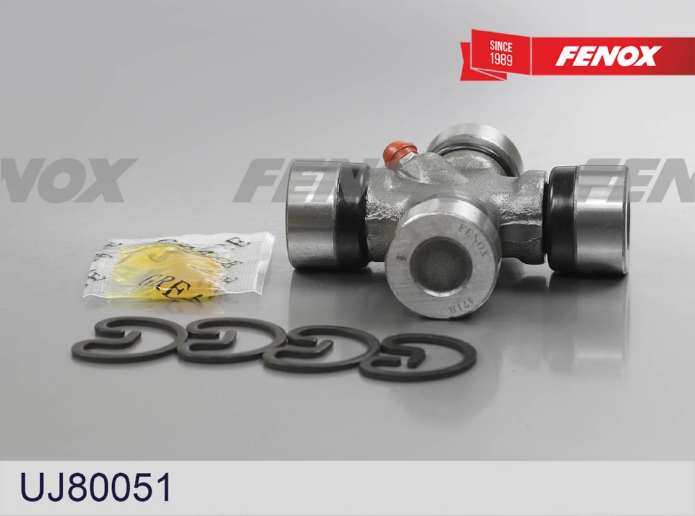 FENOX UJ80051 Крестовина кард.вала SSANGYONG KYRON 05-12/ACTYON 01-09/REXTON 02-