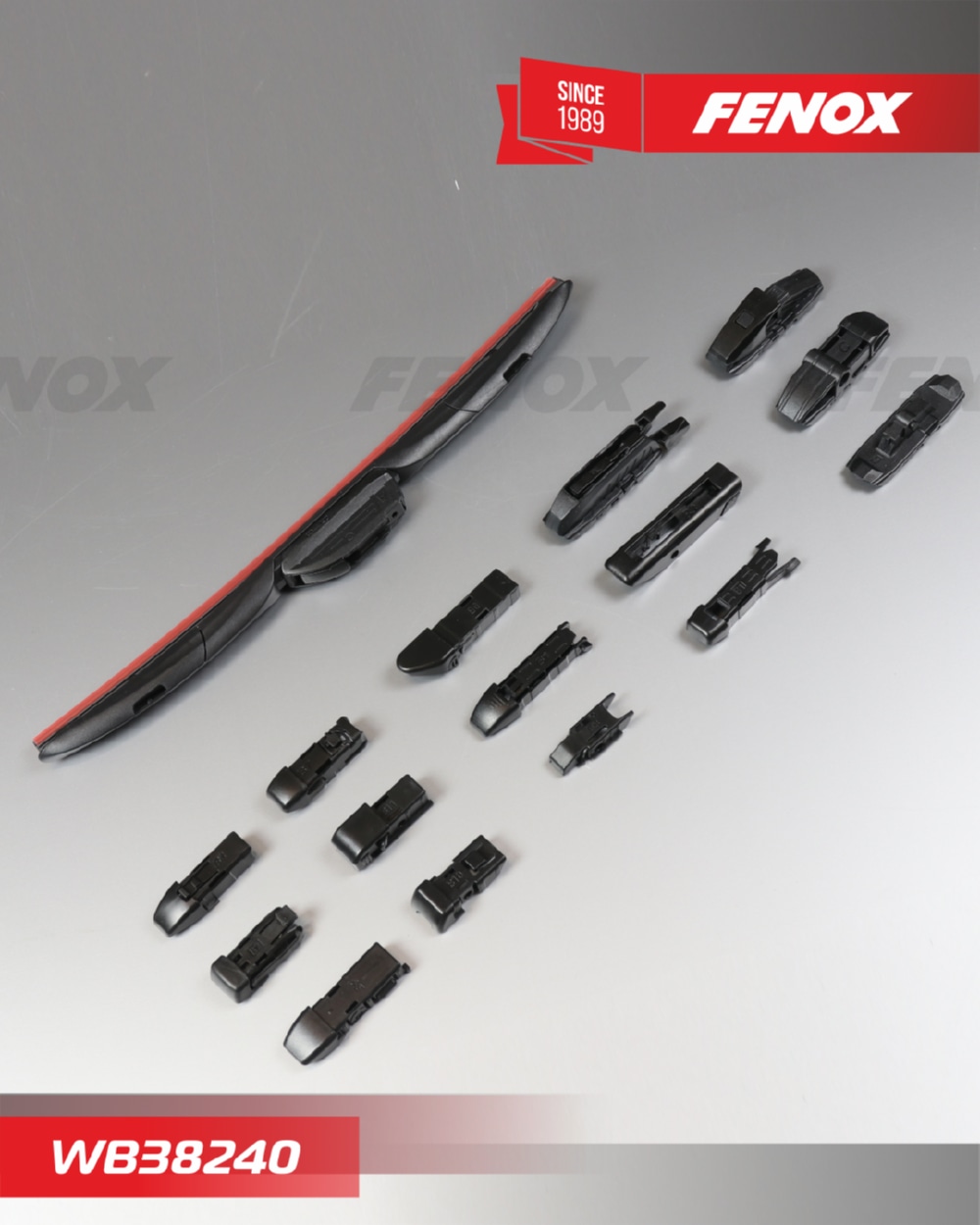 FENOX WB38240 Щетка стеклоочистителя гибридная Hybrid Vision 380мм