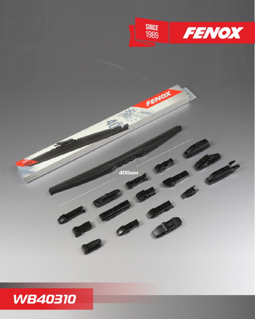 FENOX WB40310 Щетка стеклоочистителя зимняя Ice Vision 400мм