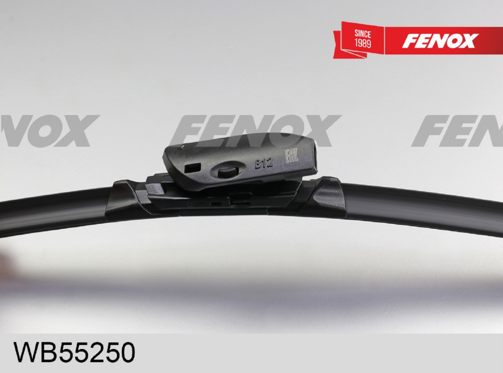 FENOX WB55250 Щётка с/о 550мм 22  Бескаркасная. Крепление: Aeroclip