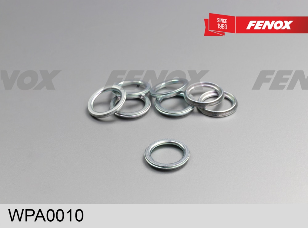 FENOX WPA0010 Прокладка пробки поддона 11*16.5*2.2mm