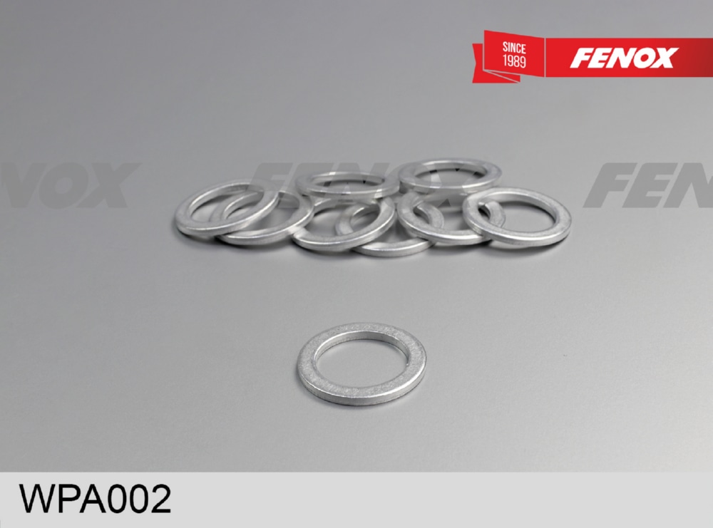 FENOX WPA002 Уплотнительное кольцо MB/VAG/VOLVO