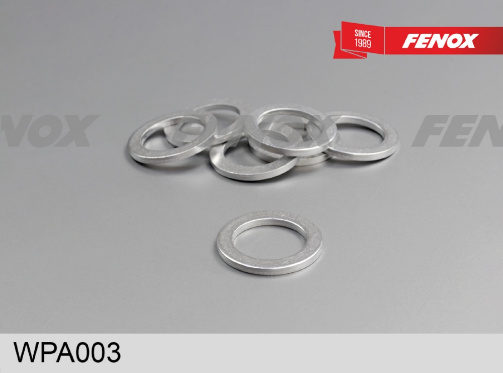 FENOX WPA003 Прокладка пробки поддона ALFA ROMEO/FIAT/OPEL