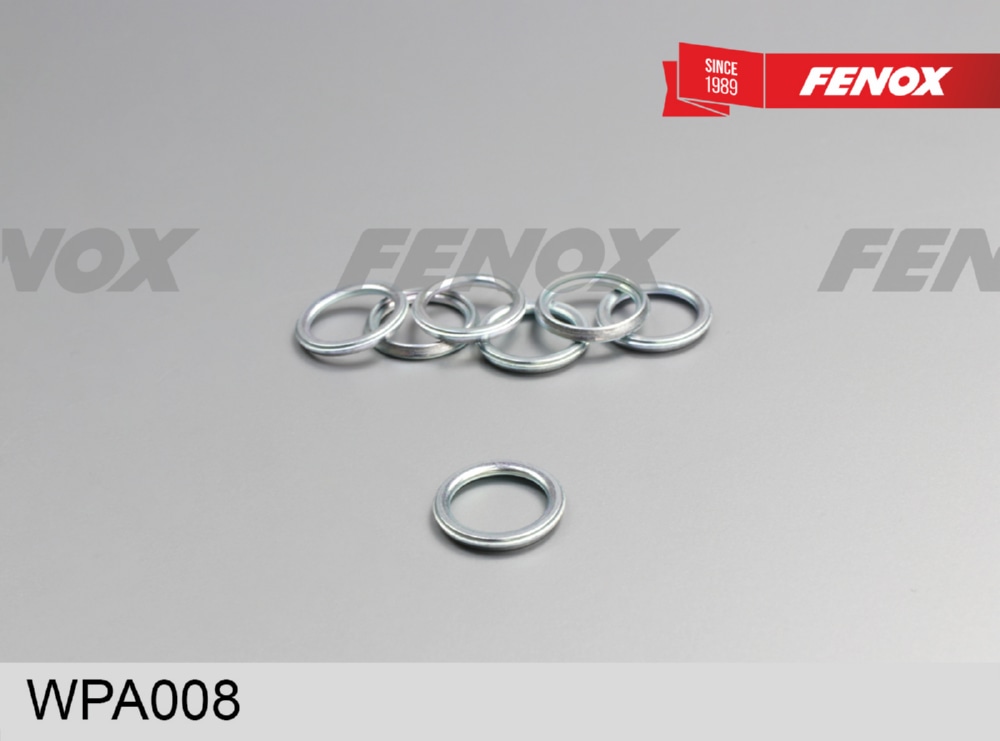 FENOX WPA008 УПЛОТНИТЕЛЬНОЕ КОЛЬЦО 14*19*2.2мм