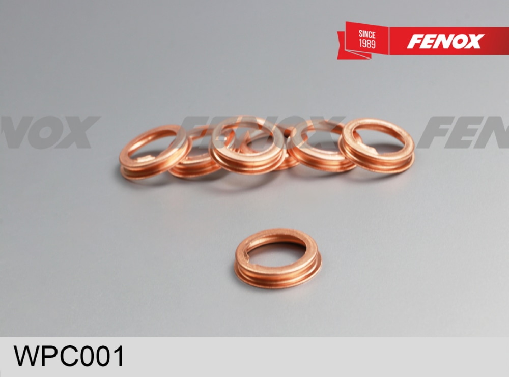 FENOX WPC001 УПЛОТНИТЕЛЬНОЕ КОЛЬЦО 15.4*22.25*3.15мм