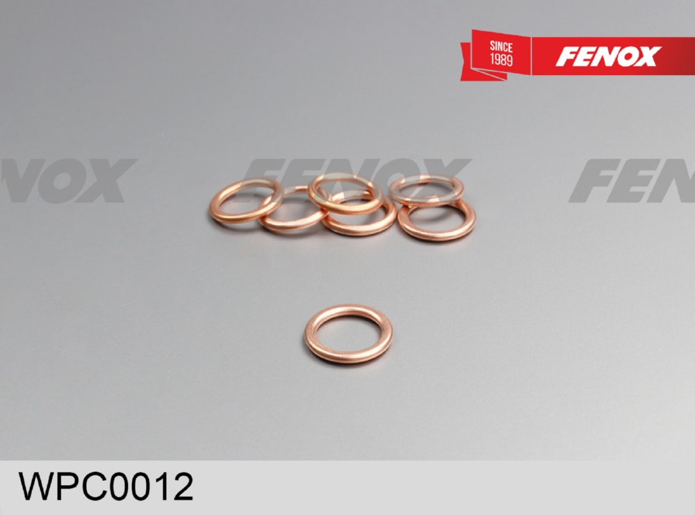 FENOX WPC0012 УПЛОТНИТЕЛЬНОЕ КОЛЬЦО 14.5*18*2мм