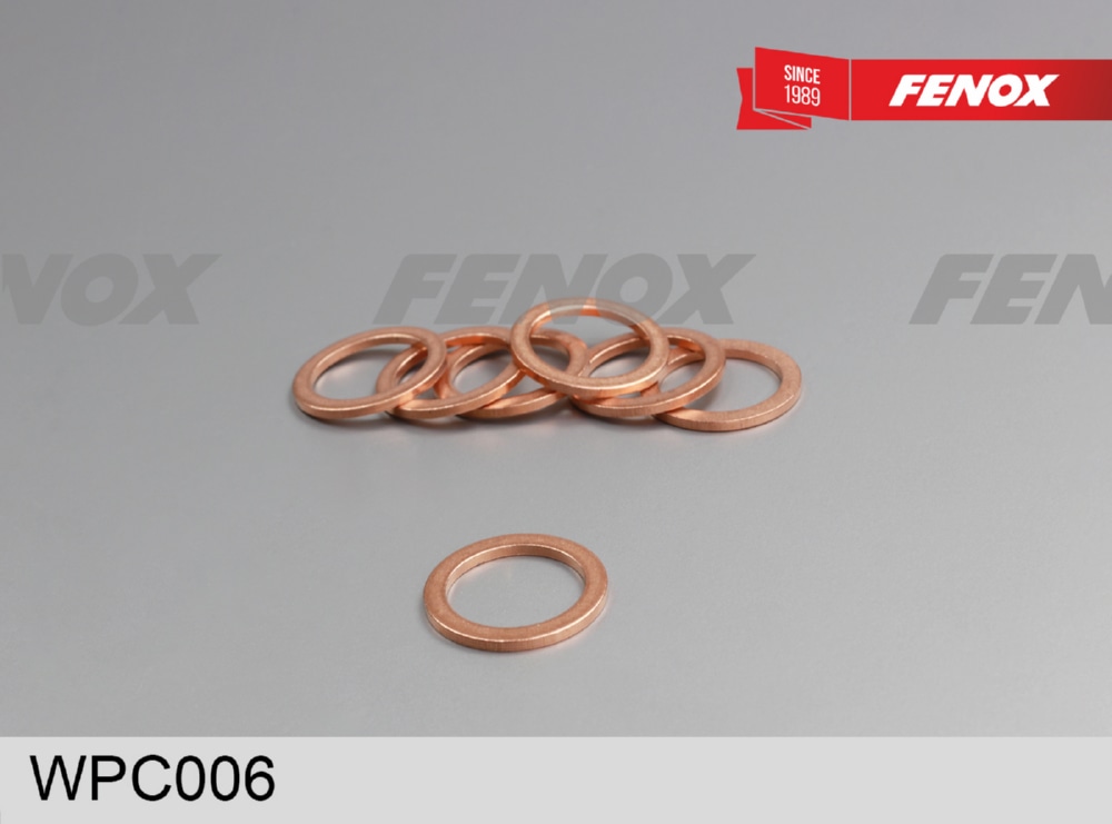 FENOX WPC006 УПЛОТНИТЕЛЬНОЕ КОЛЬЦО 18.8*24*1.5мм