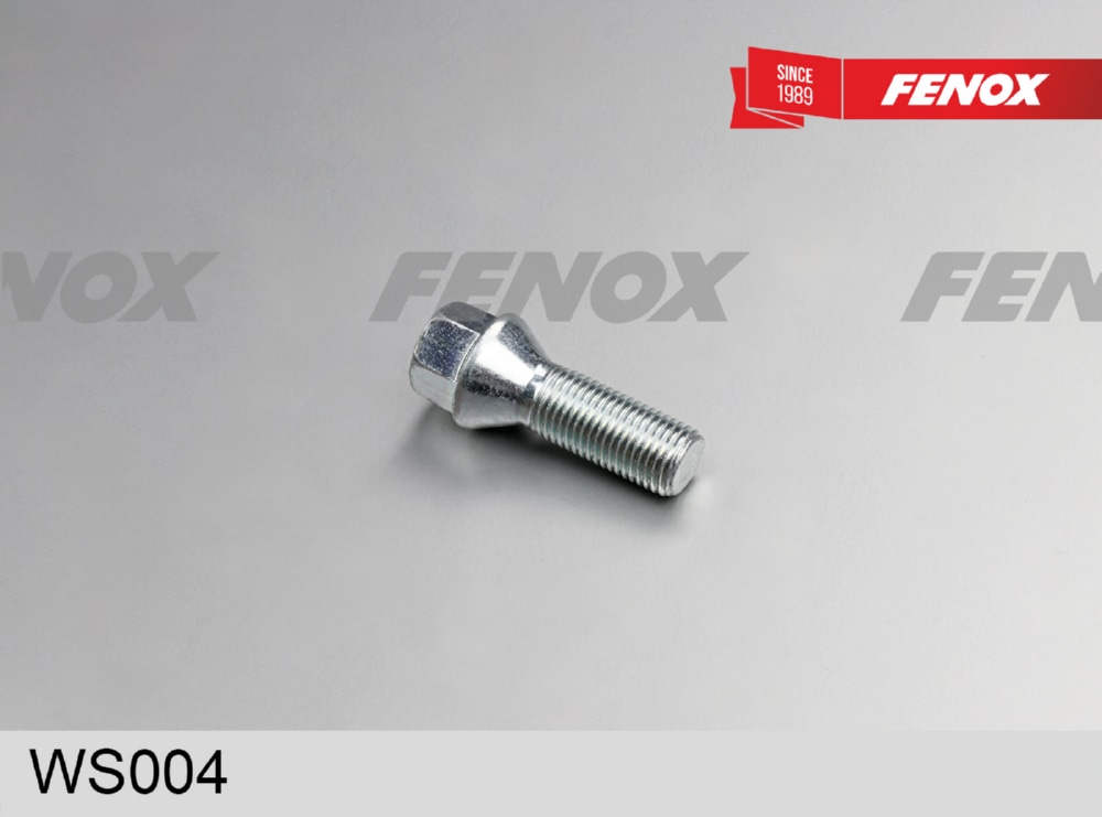 FENOX WS004 ШПИЛЬКА КОЛЕСА M14х1.5/L54.5/S17 - болт