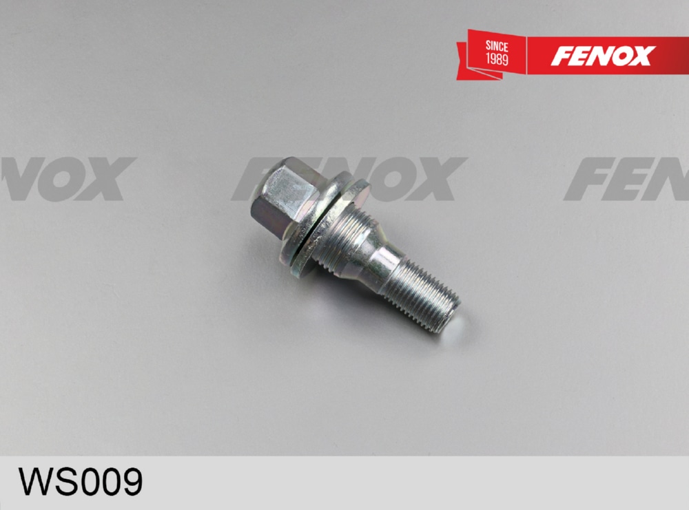 FENOX WS009 ШПИЛЬКА КОЛЕСА M12х1.25/L58/S17 - болт