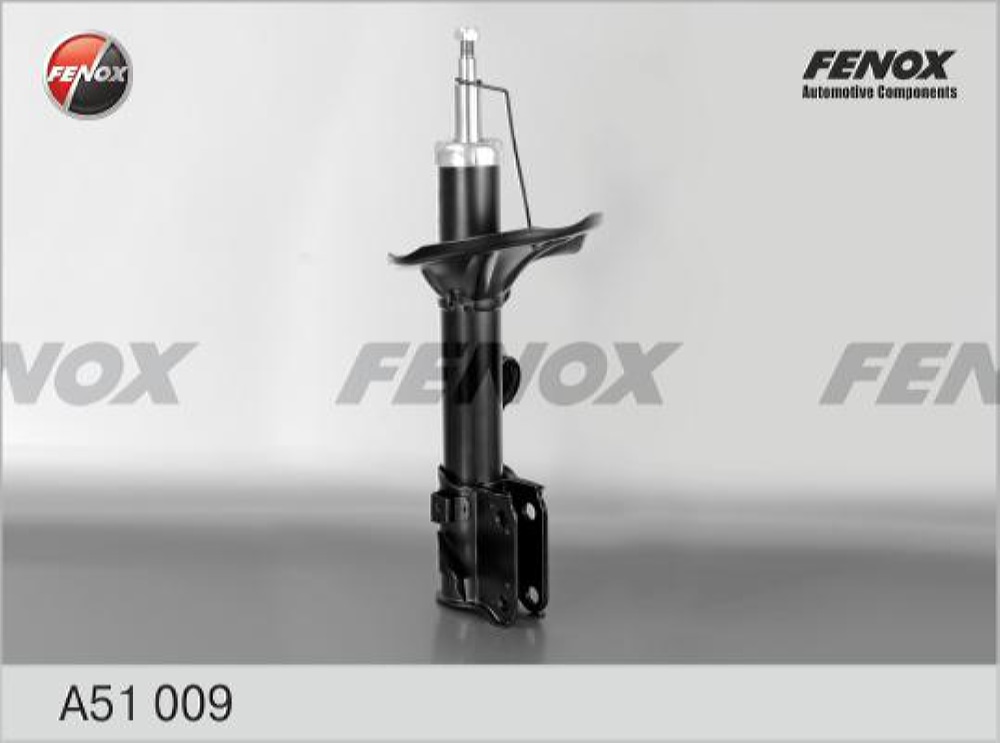 FENOX A51009 Амортизатор газо-масляный | перед лев |