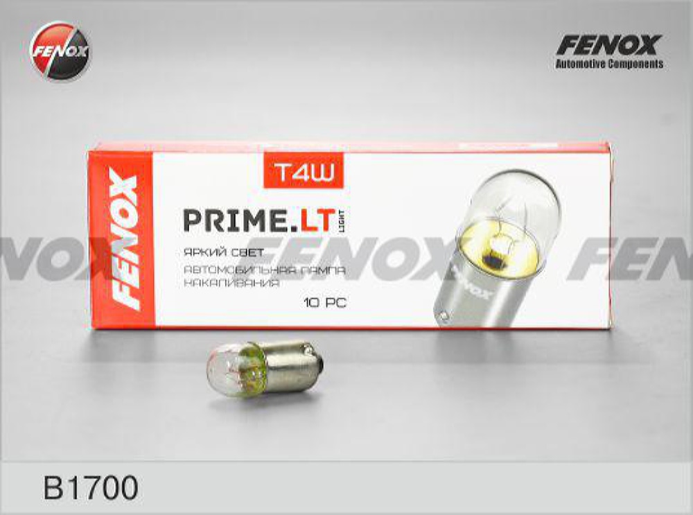 FENOX B1700 T4W 12V (4W) Лампа min10