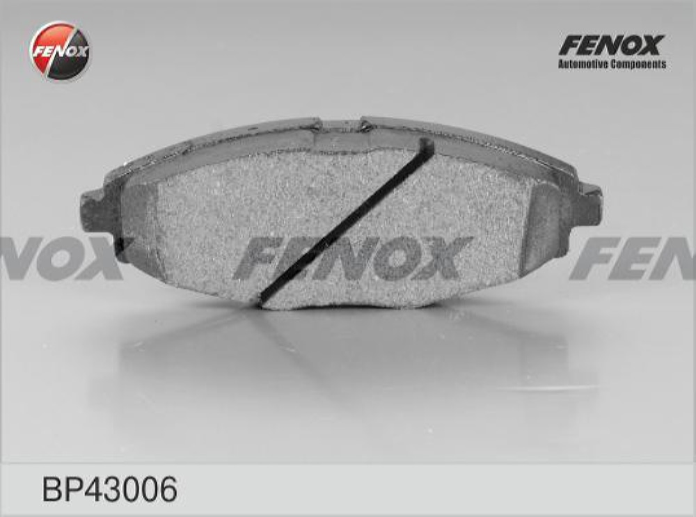 FENOX BP43006 Колодки тормозные дисковые Daewoo Matiz 98-, Matiz 03-, Lanos -13, Chevrolet Spark 05-, Chery (QQ) 0