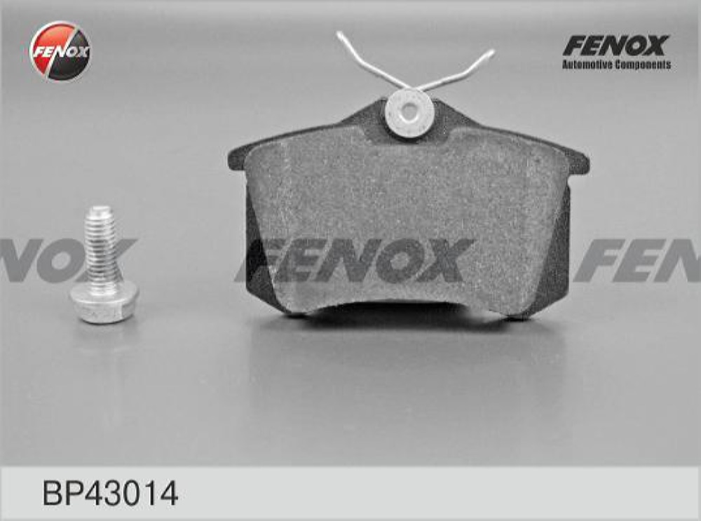 FENOX BP43014 Колодки тормозные дисковые Audi A2, A3, A4 A6, A8, TT, Citroen C3, C4, Berlingo, Ford Galaxy,