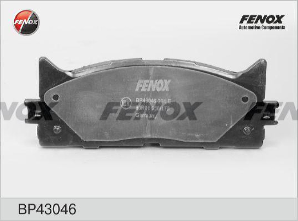 FENOX BP43046 Колодки тормозные дисковые Toyota Camry 06-