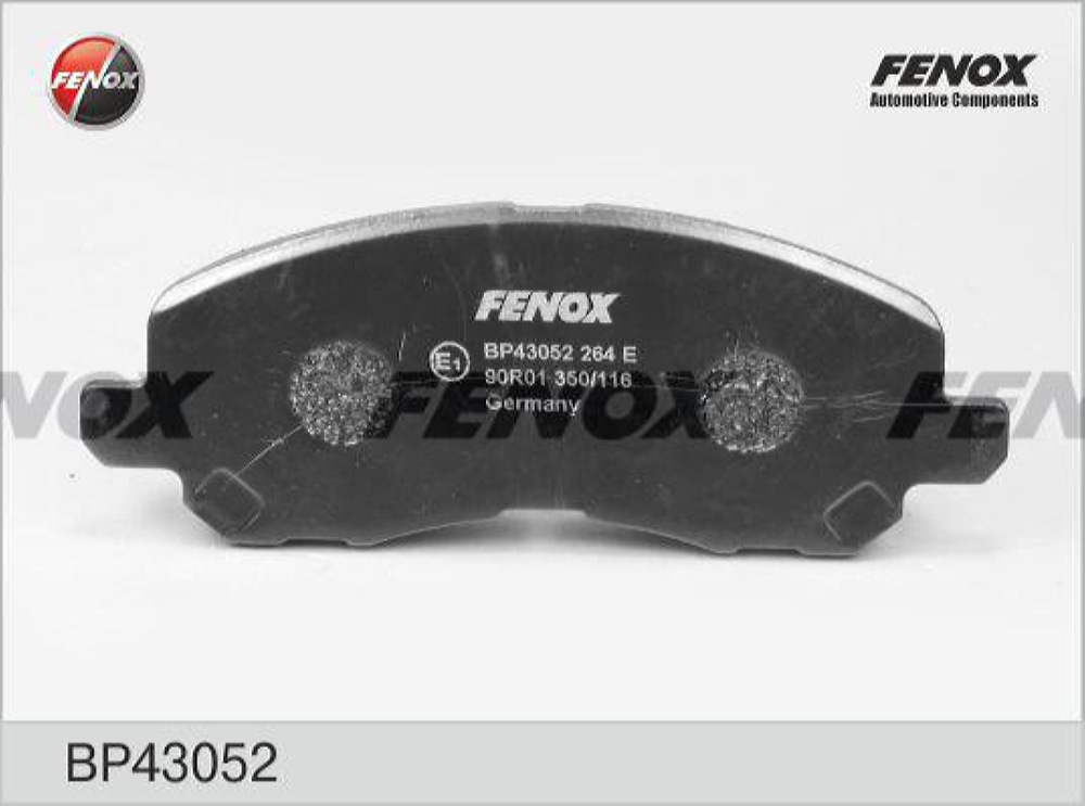FENOX BP43052 Колодки тормозные MITSUBISHI ASX/LANCER/OUTLANDER/DODGE CALIBER передние