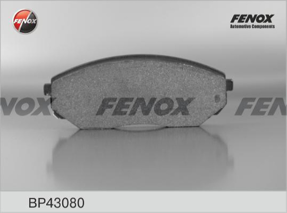 FENOX BP43080 Колодки тормозные дисковые | перед прав/лев |
