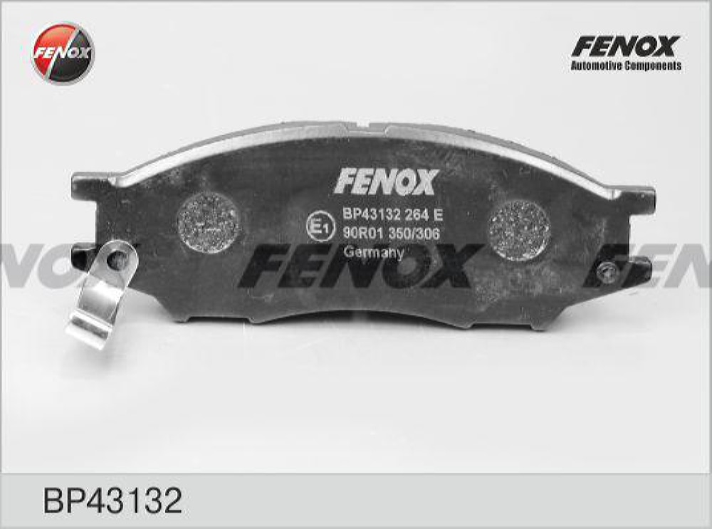 FENOX BP43132 Колодки тормозные NISSAN ALMERA CLASSIC 06- передние