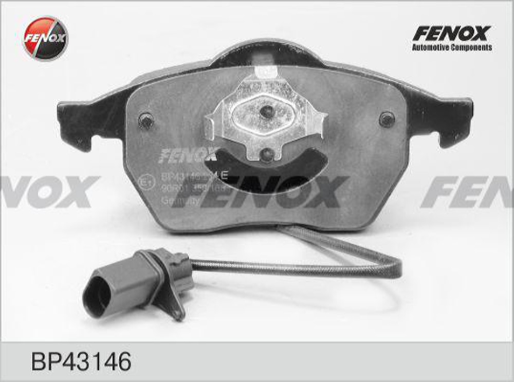 FENOX BP43146 Колодки тормозные дисковые Audi A4 95-09, A6 97-11 , Seat Exeo 08-, Skoda Superb 02-08, VW Go