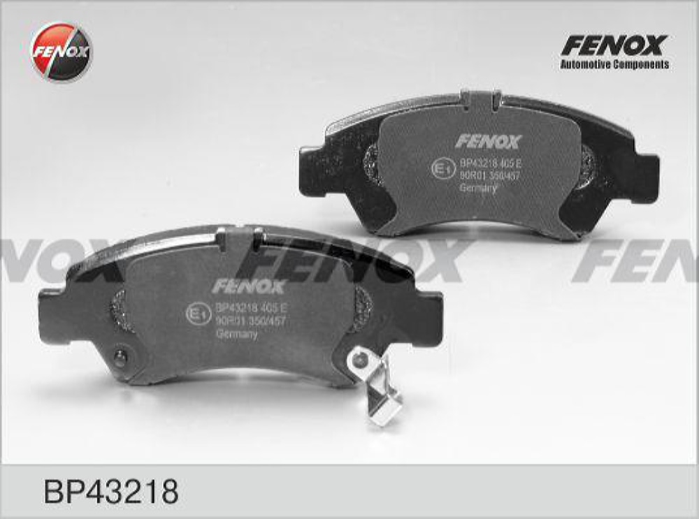 FENOX BP43218 Колодки тормозные дисковые