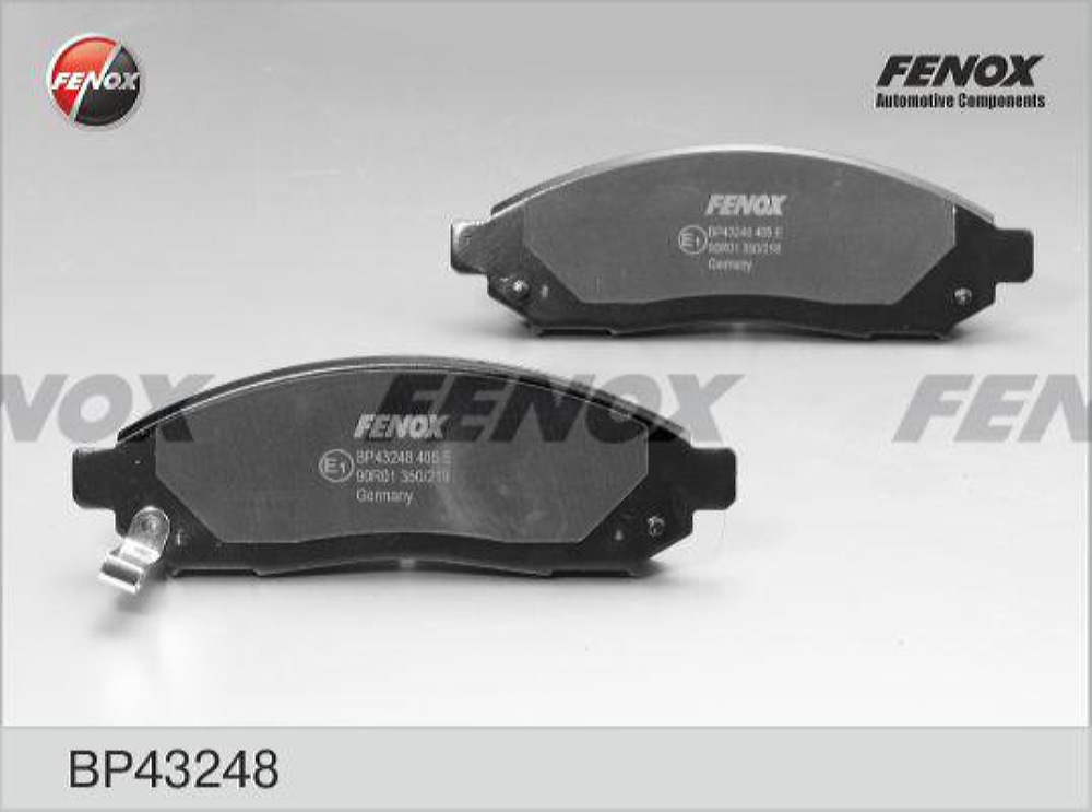FENOX BP43248 Колодки тормозные дисковые Nissan Pathfinder 05-