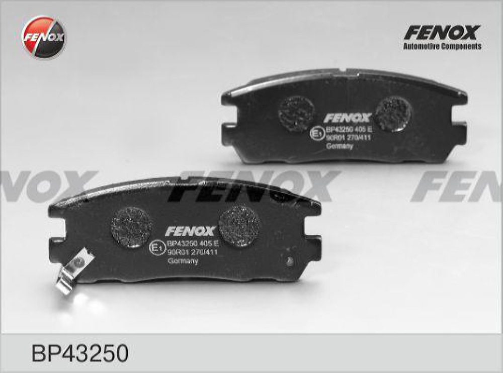 FENOX BP43250 Колодки торм.зад.