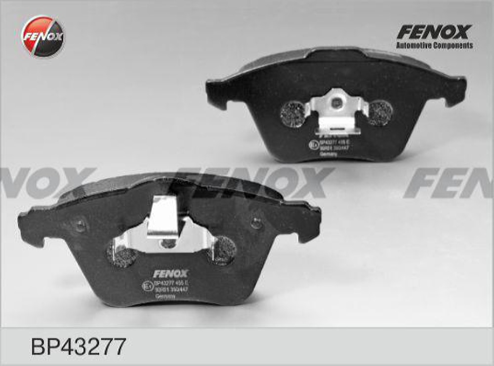 FENOX BP43277 Колодки тормозные дисковые | перед прав/лев |