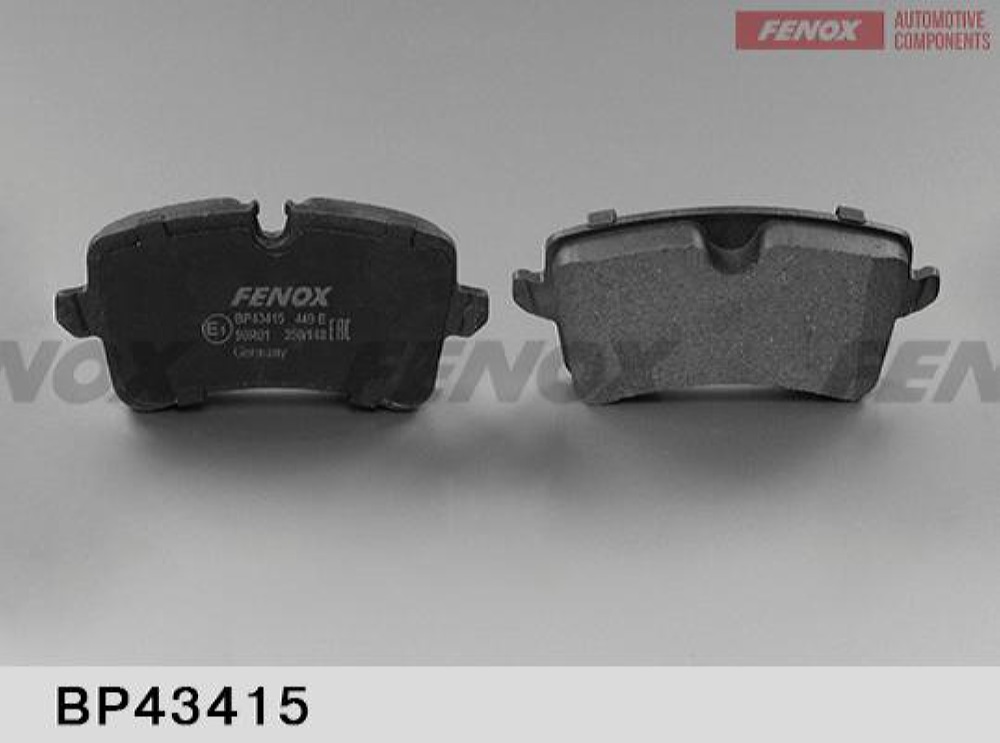 FENOX BP43415 Колодки тормозные дисковые Audi A4, A5, A6, A6 Allroad, A7, A8, Q5, Porsche Macan (95B)