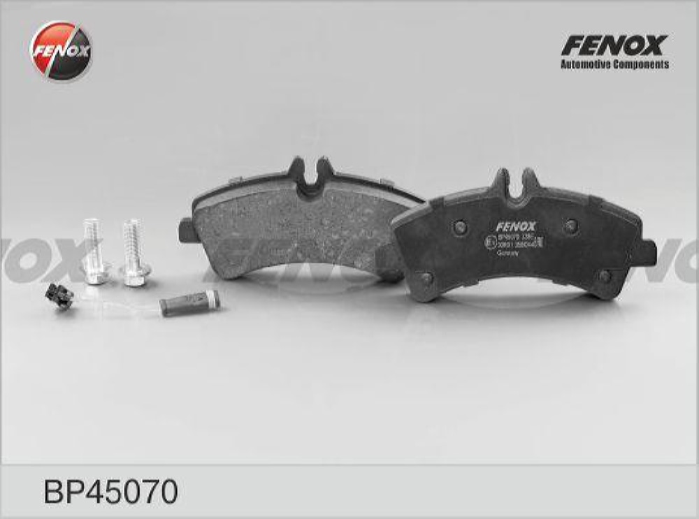 FENOX BP45070 Колодки тормозные дисковые Mercedes-Benz Sprinter II, VW Crafter 30-35/30-50 06-