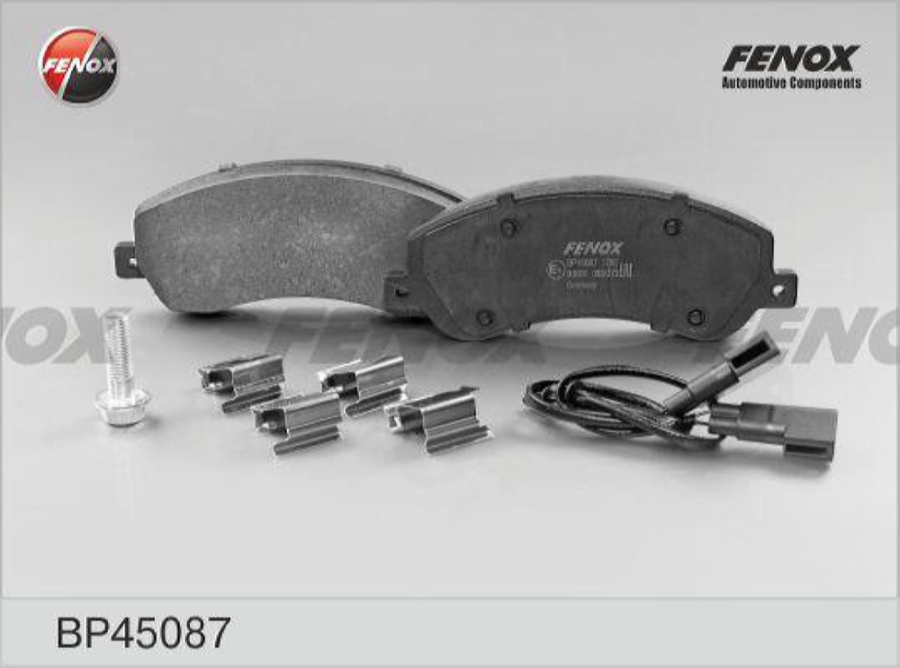 FENOX BP45087 Колодки тормозные дисковые Ford Transit 06-, Transit Tourneo 06-, VW Amarok 10-