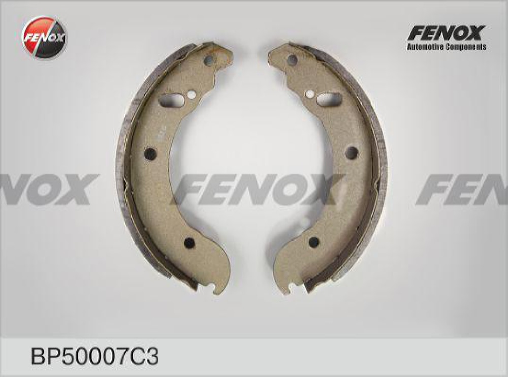 FENOX BP50007C3 Колодки тормозные барабанные ГАЗ 2705, 3302 ГАЗель