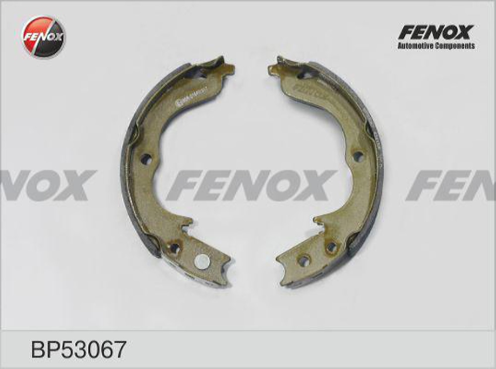 FENOX BP53067 Колодки тормозные барабанные Citroen C-Crosser 07-09, Mitsubishi Lancer (CY, ZA - CXA)03-12,