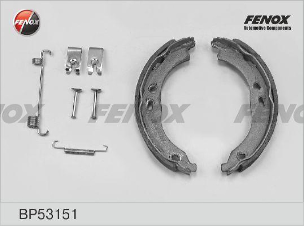 FENOX BP53151 Колодки ст.торм.CITROEN JUMPER/FIAT DUCATO/PEUGEOT BOXER (250) 06-