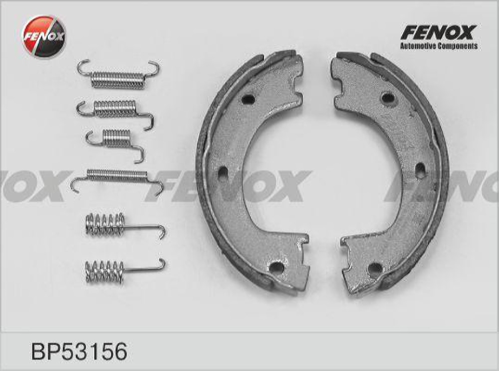 FENOX BP53156 Колодки ст.торм.MERCEDES-BENZ SPRINTER 06>/CRAFTER (5т) 06>