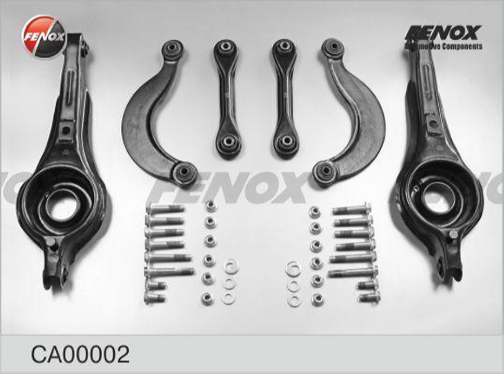 FENOX CA00002 Комплект подвески FORD FOCUS I/II 10/98- задней (6 рычагов)