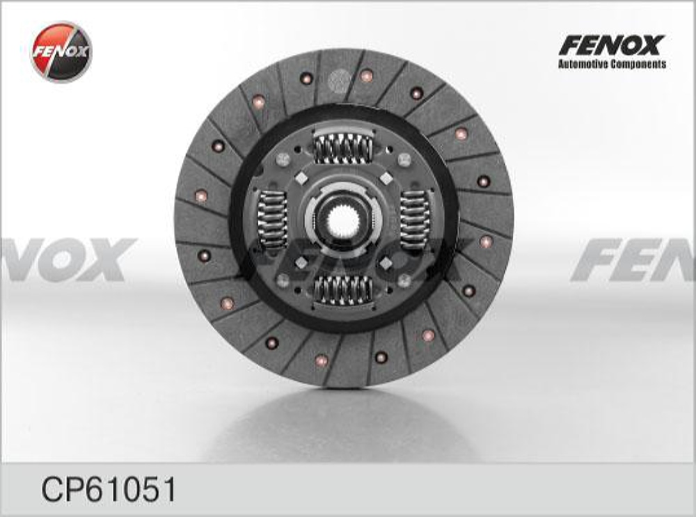 FENOX CP61051 Диск сцепления Daewoo Nexia, Espero 90-, Opel Astra, 91-98, Vectra 88-95