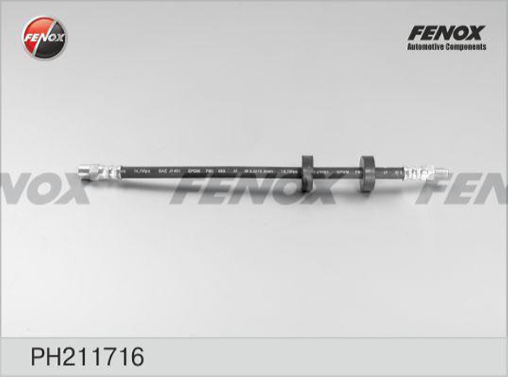 FENOX PH211716 Шланг тормозной Audi 80,100 -91, VW Golf I,II