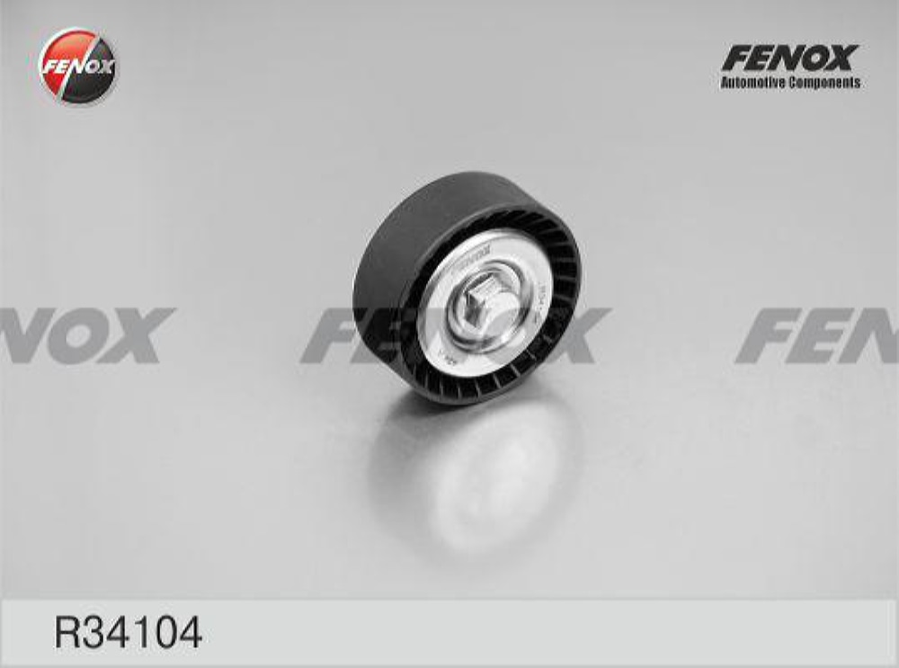 FENOX R34104 Ролик направляющий поликлинового ремня Mitsubishi Lancer (CX,CY) 08-, ASX 10-, Outlander (CW) 06-, C