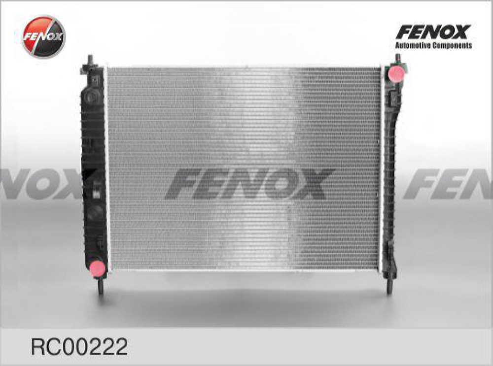 FENOX RC00222 Радиатор охлаждения 670x508x26  паяный