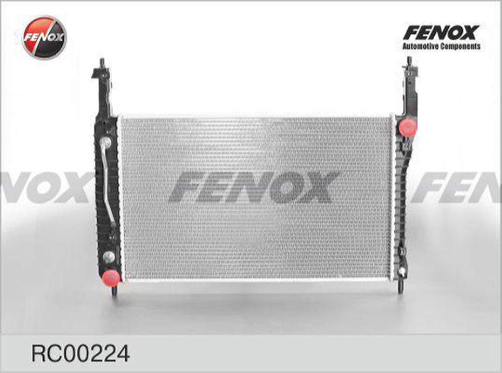 FENOX RC00224 Радиатор охлаждения 673x408x26  паяный