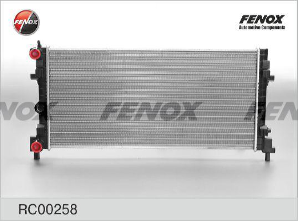 FENOX RC00258 Радиатор охлаждения сборный, 650x322x34