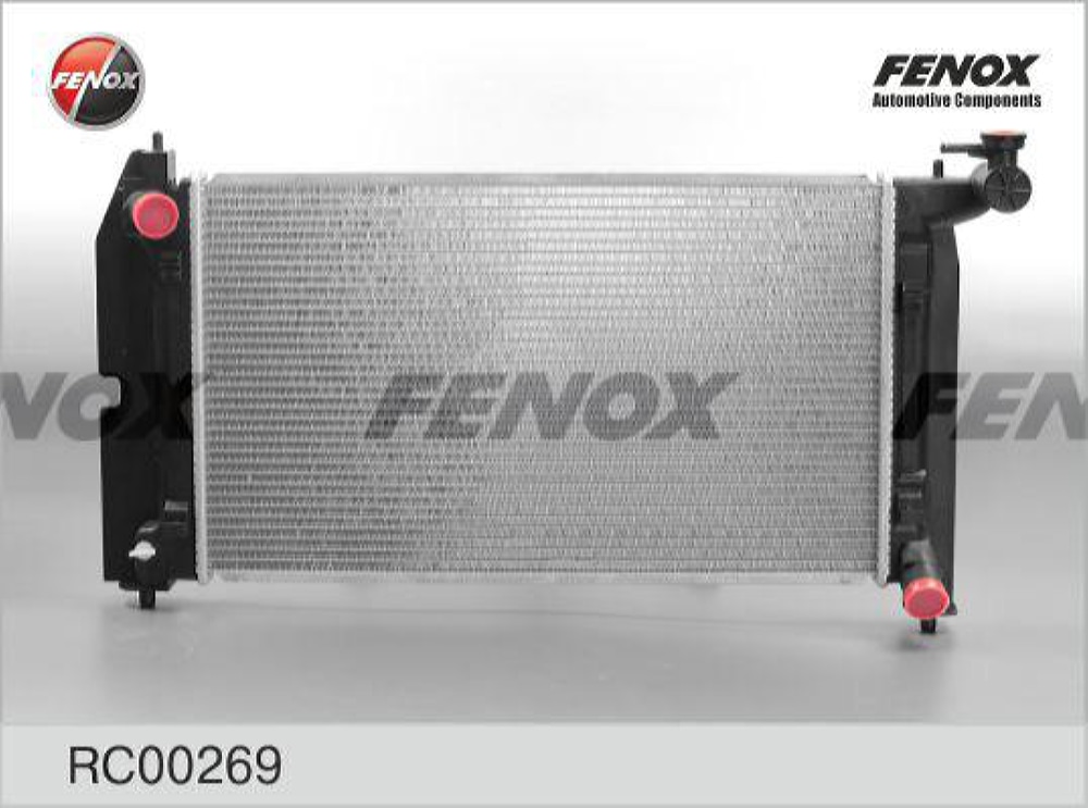 FENOX RC00269 Радиатор охлаждения 600x348x16  паяный