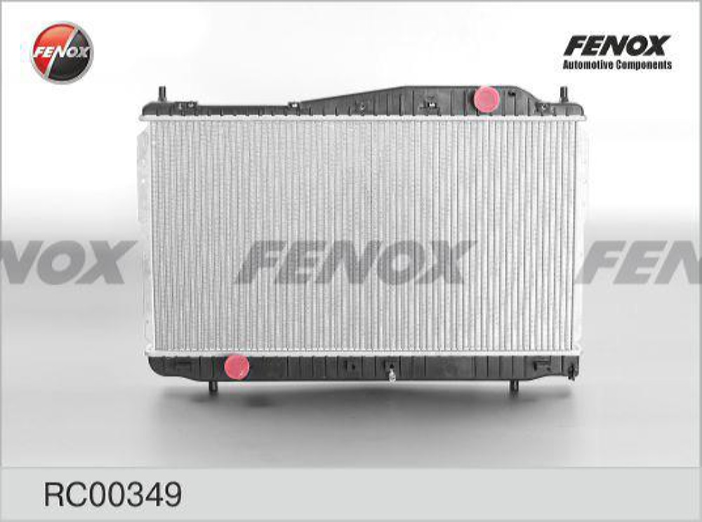 FENOX RC00349 Радиатор охлаждения паяный, 688x375x16