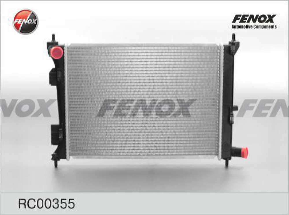 FENOX RC00355 Радиатор охлаждения Kia Rio, Hyundai Solaris 10-